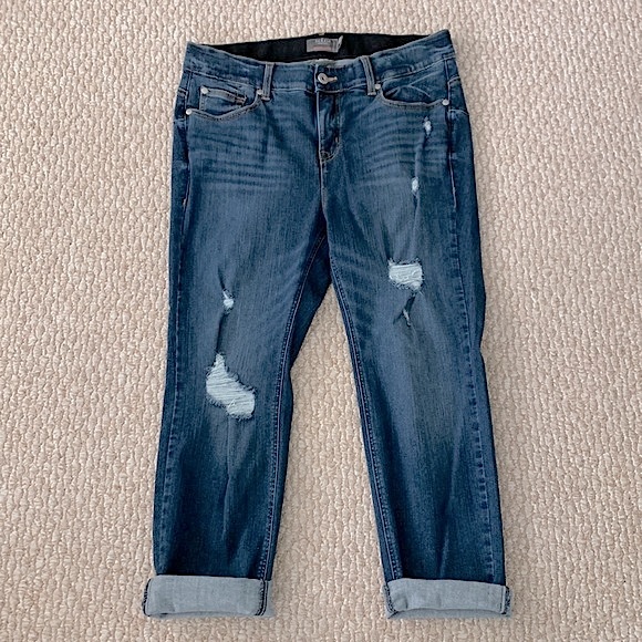 Torrid Destructed Bombshell Straight 16 X-Short - Picture 5 of 16